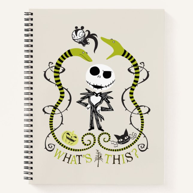 Carnet Jack Skellington | Qu'est-ce que c'est ? (Devant)