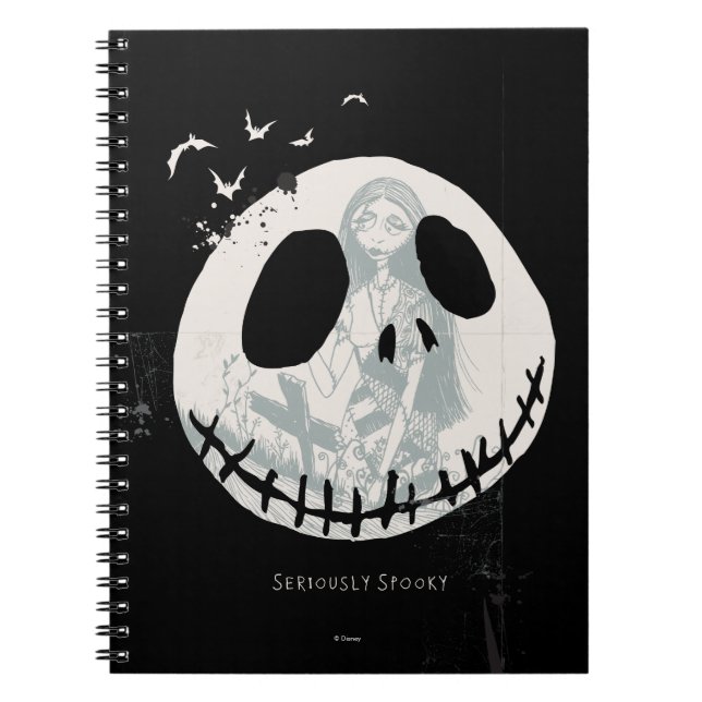 Carnet Jack Skellington | Sérieusement Éffrayant (Devant)