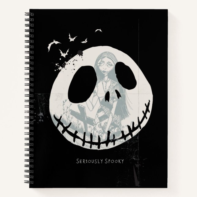 Carnet Jack Skellington | Sérieusement Éffrayant (Devant)