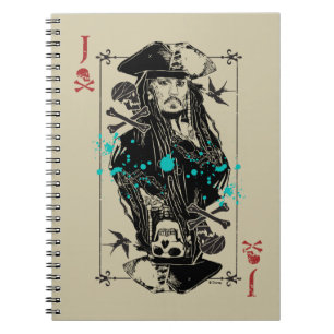 Carnet Jack Sparrow - Un homme Recherché