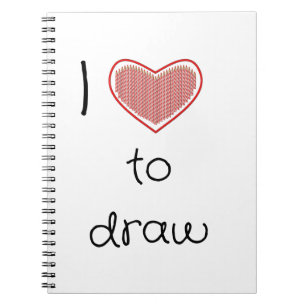 Carnet J'adore dessiner