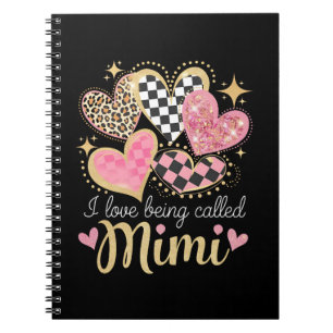Carnet J'adore être appelé Mimi Grand-mère Fête des mères
