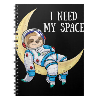 Carnet J'Ai Besoin De L'Astronome Spatiale Moon Galaxy Sp
