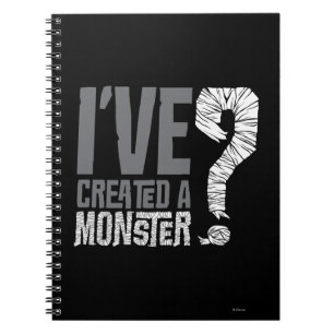 Carnet J'ai créé un monstre