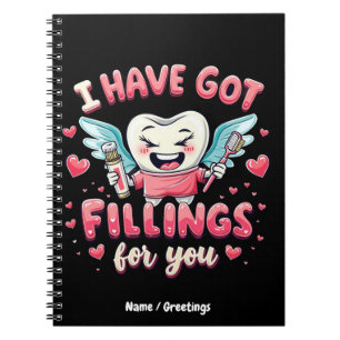 Carnet J'ai des Remplissages Pour Vous Mignon Dentiste Sa