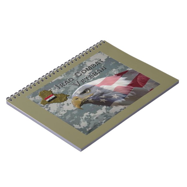 Carnet J'Ai Servi - Un Vétéran De Combat Irag (Côté gauche)
