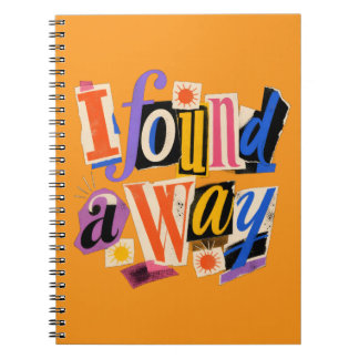Carnet J'ai trouvé un moyen - Inspirant