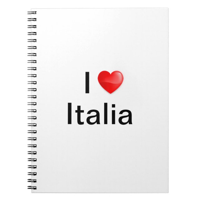 Carnet J'aime Italia (Devant)