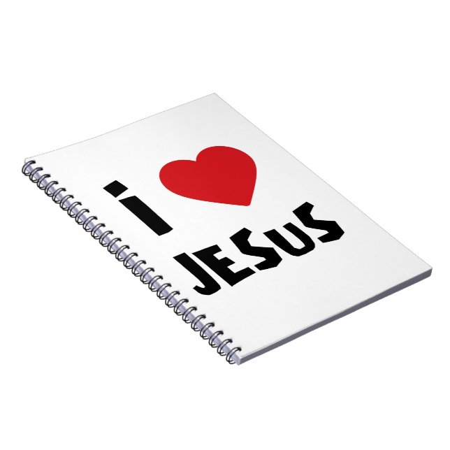 Carnet    J'aime Jésus (Côté Droit)