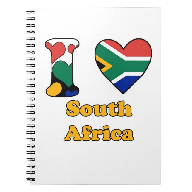 Carnet J'aime l'Afrique du Sud (Devant)