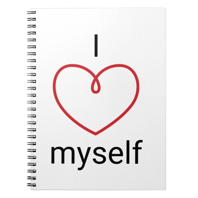 Carnet J'Aime Moi-Même Le Design (Devant)