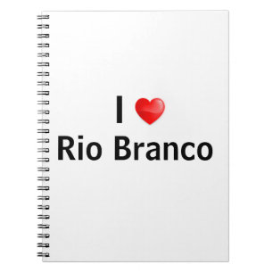Carnet J'aime Rio Branco