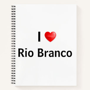 Carnet J'aime Rio Branco