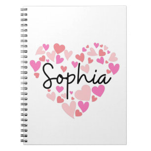 Carnet J'aime Sophia