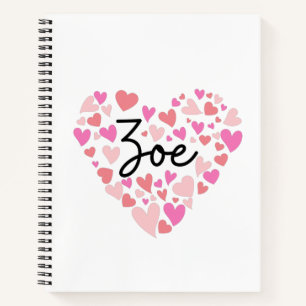 Carnet J'aime Zoe
