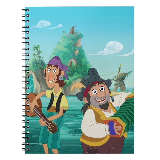Carnet Jake et les pirates du Neverland | Sharky & Bones (Devant)