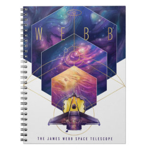 Carnet James Webb télescope spatial Illustration