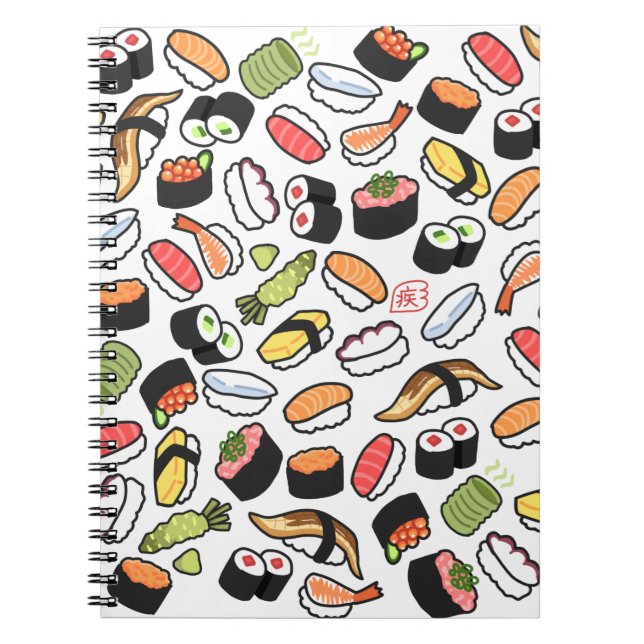 Carnet Japanese Sushi 🍣 (Devant)