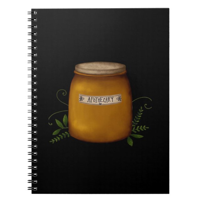 Carnet Jar de l'apothèque Whimsigoth (Devant)