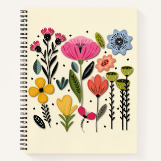 Carnet Jardin coloré