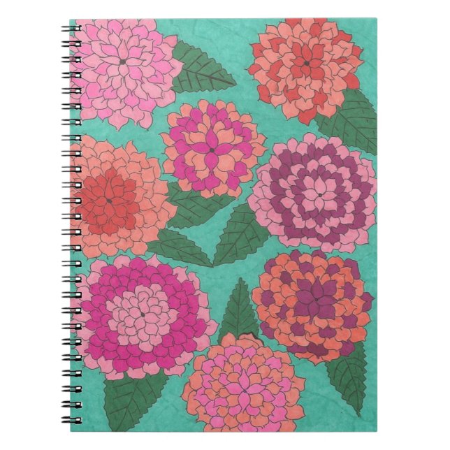 Carnet Jardin Dahlia (Devant)