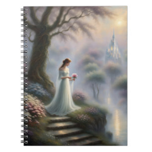 Carnet Jardin De Château Enchanté Avec Princesse