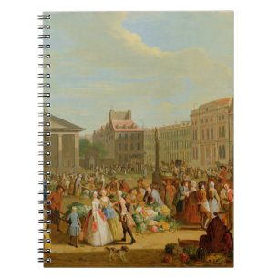 Carnet Jardin de Covent, c.1726 (huile sur le cuivre)