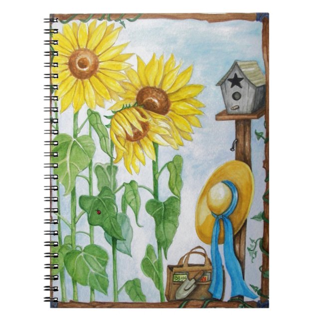 Carnet Jardin de Sunflower (Devant)