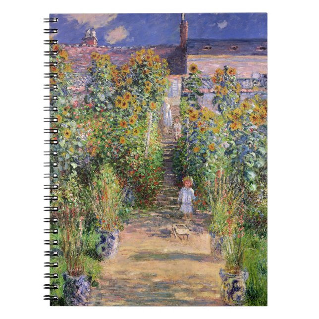 Carnet Jardin du Monet à Vétheuil (Devant)