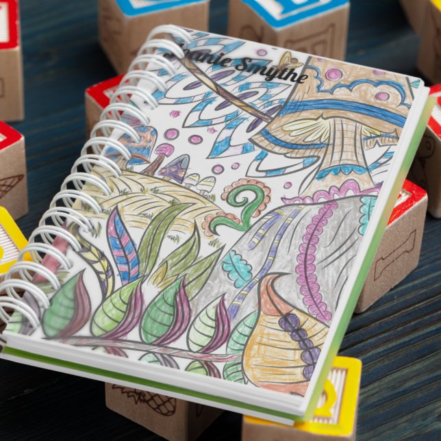 Carnet Jardin enchanté aux champignons magiques (Créateur téléchargé)