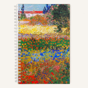 Carnet Jardin fleuri de Vincent Van Gogh