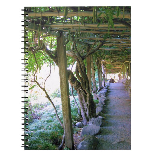 Carnet Jardin japonais/livre de notes d'arbour (Devant)