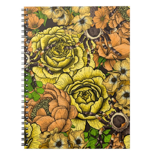 Carnet Jardin Tarantula 1 (Devant)
