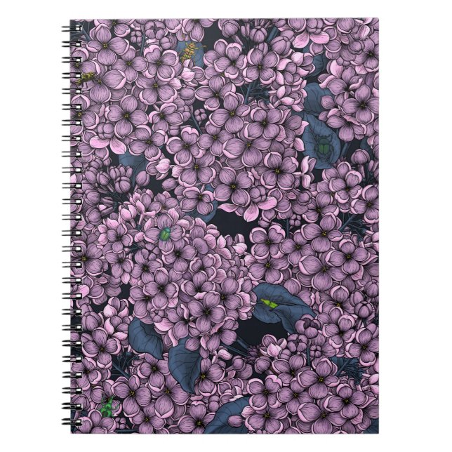 Carnet Jardin Violet Lilac (Devant)