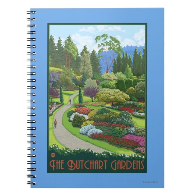 Carnet Jardins à dossiers - Brentwood Bay (Devant)