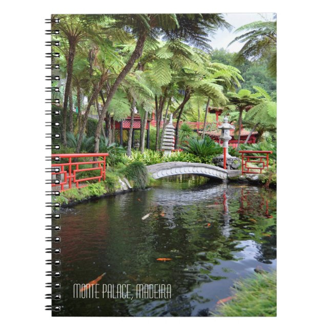 Carnet Jardins tropicaux Madère Portugal de palais de (Devant)