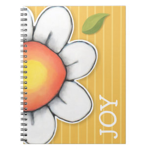 Carnet jaune Daisy Joy