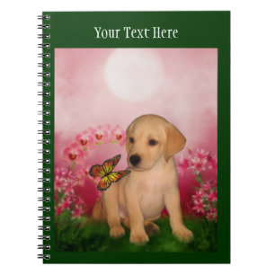 Carnet Jaune Lab Imaginaire Chien Chien Art