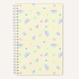 Carnet Jaune Pastèque Pastel
