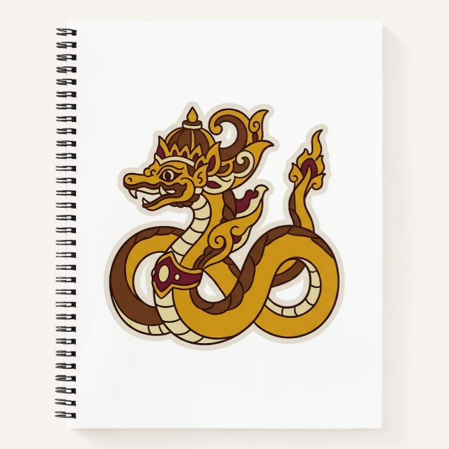 Carnet Javanese Dragon (Devant)
