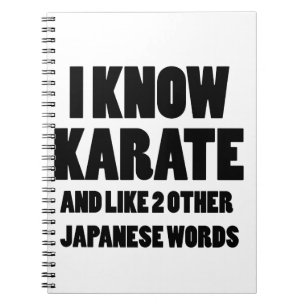 Carnet Je connais le karaté