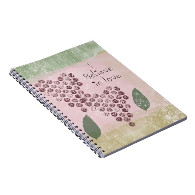Carnet Je crois aux coeurs d'amour (Côté Droit)