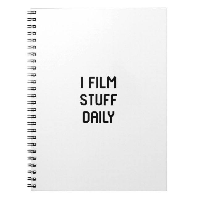 Carnet Je filme l'école de cinéma quotidienne de (Devant)