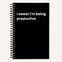 Je jure que je suis productif