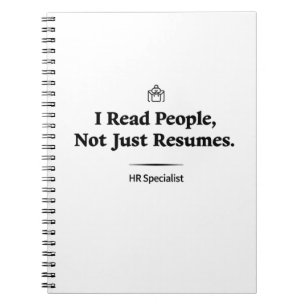 Carnet Je lis les gens, pas seulement les CV – Spécialist