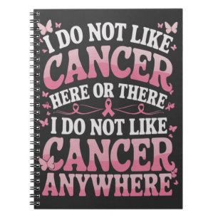 Carnet Je N'Aime Pas Le Cancer Ici Ou Là