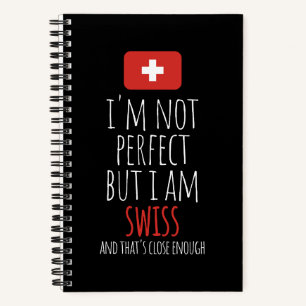 Carnet Je ne suis pas parfait, mais je suis suisse de Sui