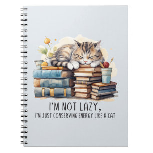 Carnet Je ne suis pas un chat mignon