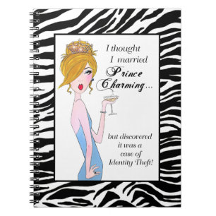 Carnet "Je Pensais Marier Prince Charming mais..."