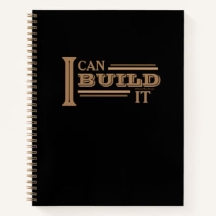 Carnet Je peux le construire 8.5" x 11" Planificateur/
